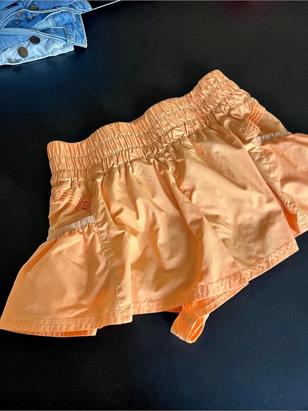 Free People Movement Athletic Shorts in Orange/peach Size XS